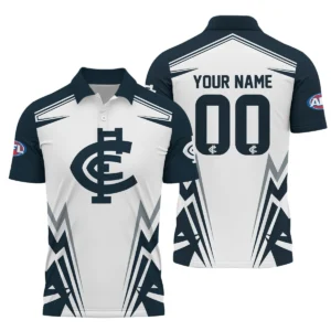 Carlton Blues AFL Exclusive Logo Polo Shirt QTVA270625AFL04CARL-PL