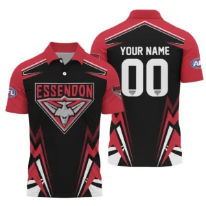 Essendon Bombers AFL Exclusive Logo Polo Shirt QTVA270625AFL04ESS-PL