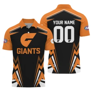 GWS Giants AFL Exclusive Logo Polo Shirt QTVA270625AFL04GWS-PL