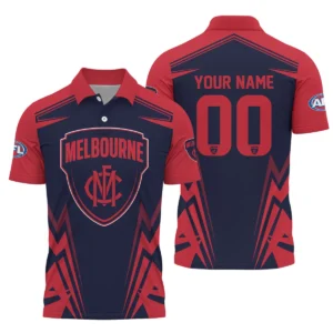 Melbourne Demons AFL Exclusive Logo Polo Shirt QTVA270625AFL04MELB-PL