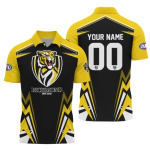 Richmond Tigers AFL Exclusive Logo Polo Shirt QTVA270625AFL04RICH-PL