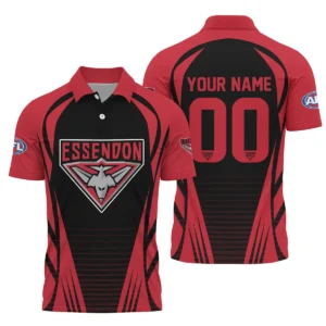 Essendon Bombers AFL Exclusive Logo Polo Shirt QTVA280625AFL05ESS-PL