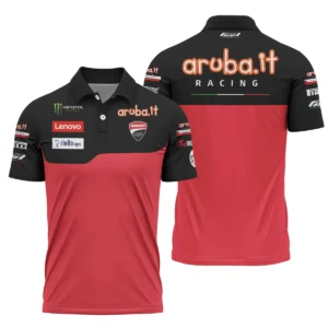 Ducati Lenovo Team Exclusive Logo Polo Shirt QTVAGP060625A3DUC-PL