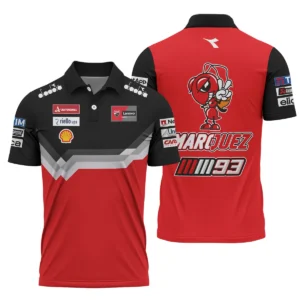 Marc Márquez Ducati Lenovo Team Exclusive Logo Polo Shirt QTVAGP110625A14DUC-PL