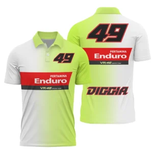 VR46 Racing Team Exclusive Logo Polo Shirt QTVAGP130625A22VR46-PL