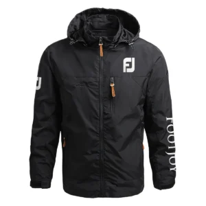FootJoy Exclusive Logo Waterproof Outdoor Jacket QTGF210525A2FJ - Black
