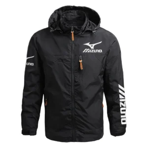 Mizuno Exclusive Logo Waterproof Outdoor Jacket QTGF210525A2MIZ - Black
