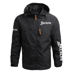 Srixon Exclusive Logo Waterproof Outdoor Jacket QTGF210525A2SR - Black