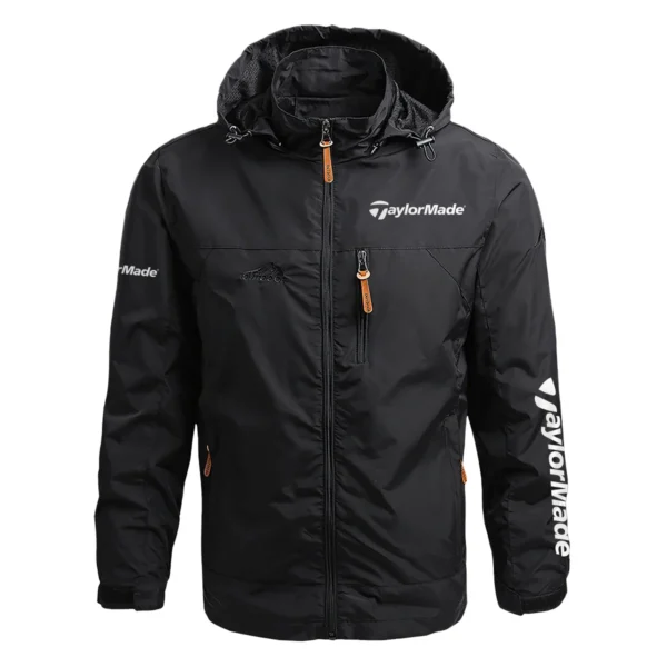 TaylorMade Exclusive Logo Waterproof Outdoor Jacket QTGF210525A2TM - Black