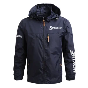 Srixon Exclusive Logo Waterproof Outdoor Jacket QTGF210525A2SR - Blue