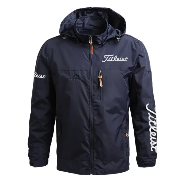 Titleist Exclusive Logo Waterproof Outdoor Jacket QTGF210525A2TL - Blue
