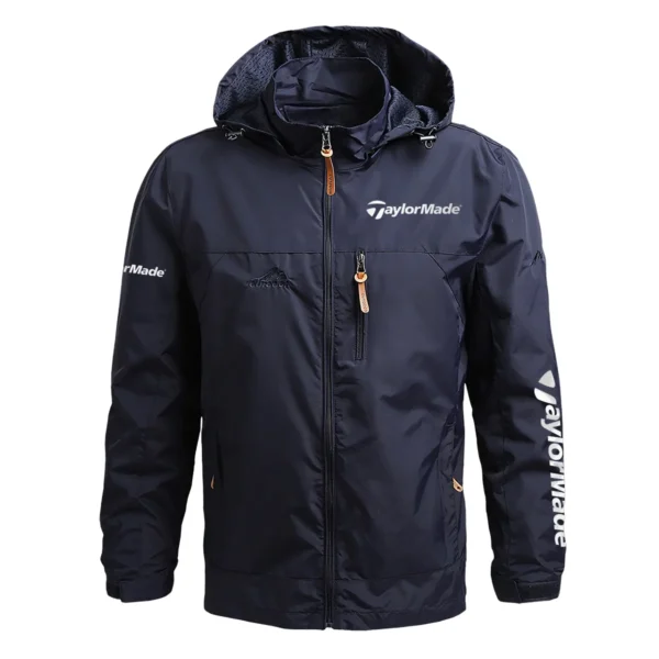 TaylorMade Exclusive Logo Waterproof Outdoor Jacket QTGF210525A2TM - Blue