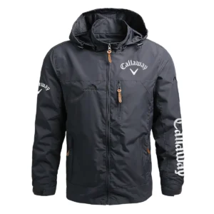 Callaway Exclusive Logo Waterproof Outdoor Jacket QTGF210525A2CLW - Gray