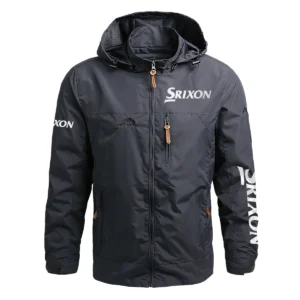 Srixon Exclusive Logo Waterproof Outdoor Jacket QTGF210525A2SR - Gray