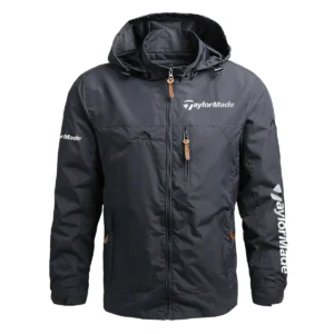 TaylorMade Exclusive Logo Waterproof Outdoor Jacket QTGF210525A2TM - Gray
