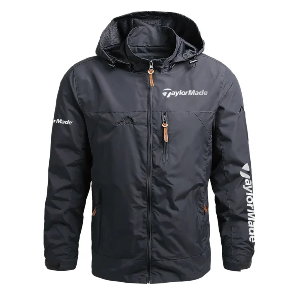 TaylorMade Exclusive Logo Waterproof Outdoor Jacket QTGF210525A2TM - Gray