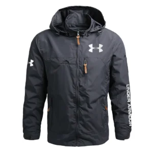 Under Armour Exclusive Logo Waterproof Outdoor Jacket QTGF210525A2UA - Gray