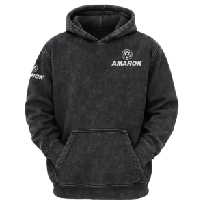 Volkswagen Amarok Exclusive Logo Hoodie Vintage QTUT200625A1VA - Black