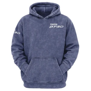 Mazda BT-50 Exclusive Logo Hoodie Vintage QTUT200625A1MBT - Blue
