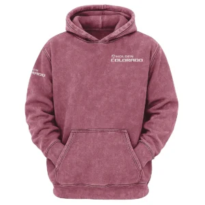 Holden Colorado Exclusive Logo Hoodie Vintage QTUT200625A1HC - Brick Red