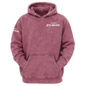 Isuzu D-MAX Exclusive Logo Hoodie Vintage QTUT200625A1ID - Brick Red