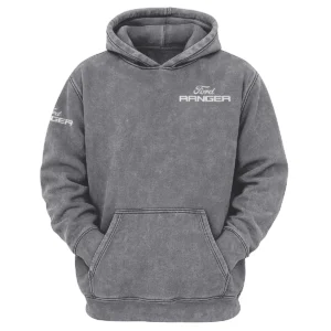 Ford Ranger Exclusive Logo Hoodie Vintage QTUT200625A1FR - Dark Grey