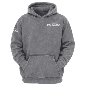 Isuzu D-MAX Exclusive Logo Hoodie Vintage QTUT200625A1ID - Dark Grey