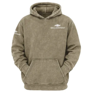 Chevrolet Silverado Exclusive Logo Hoodie Vintage QTUT200625A1CS - Green Beans