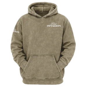 Ford Ranger Exclusive Logo Hoodie Vintage QTUT200625A1FR - Green Beans