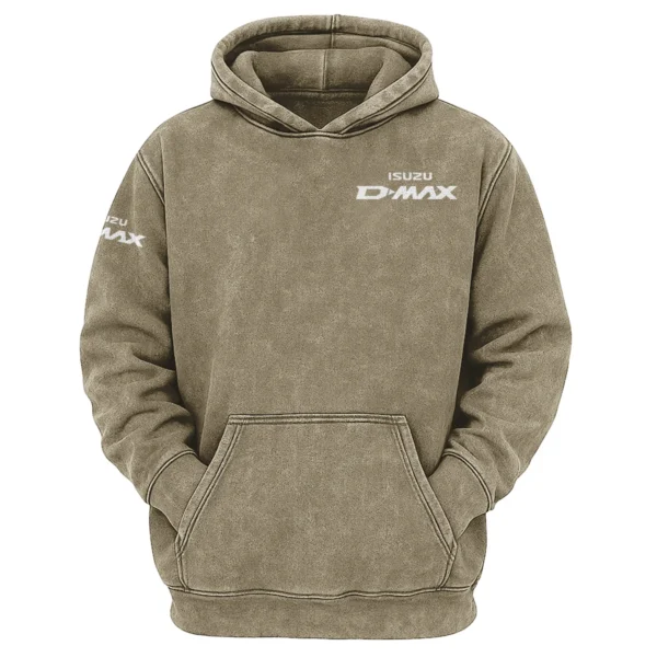 Isuzu D-MAX Exclusive Logo Hoodie Vintage QTUT200625A1ID - Green Beans