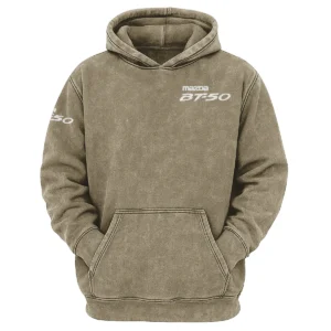 Mazda BT-50 Exclusive Logo Hoodie Vintage QTUT200625A1MBT - Green Beans