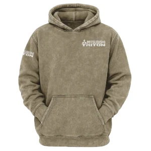 Mitsubishi Triton Exclusive Logo Hoodie Vintage QTUT200625A1MT - Green Beans