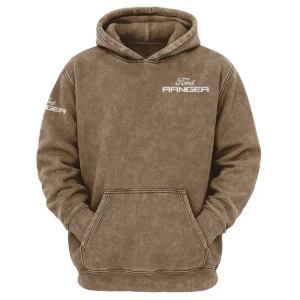 Ford Ranger Exclusive Logo Hoodie Vintage QTUT200625A1FR - Khaki