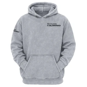 Holden Colorado Exclusive Logo Hoodie Vintage QTUT200625A1HC - Light Gray