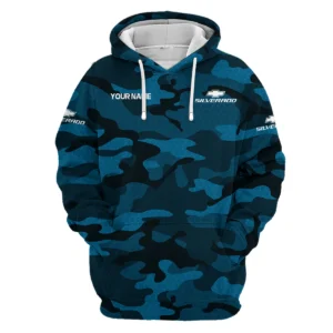 Chevrolet Silverado Exclusive Logo Hoodie Ute QTUT110625A1CS-HD - Navy Blue