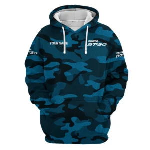 Mazda BT-50 Exclusive Logo Hoodie Ute QTUT110625A1MBT-HD - Navy Blue