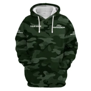Ford Ranger Exclusive Logo Hoodie Ute QTUT110625A1FR-HD - Green
