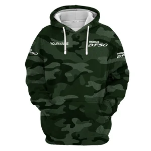 Mazda BT-50 Exclusive Logo Hoodie Ute QTUT110625A1MBT-HD - Green