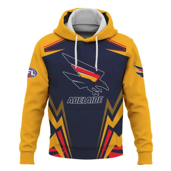 Adelaide Crows AFL Exclusive Logo Hoodie QTVA270625AFL04ADEL-HD - Image 2