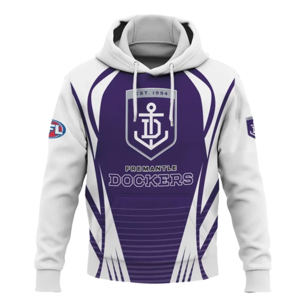 Fremantle Dockers AFL Exclusive Logo Hoodie QTVA280625AFL05FRE-HD - Image 2