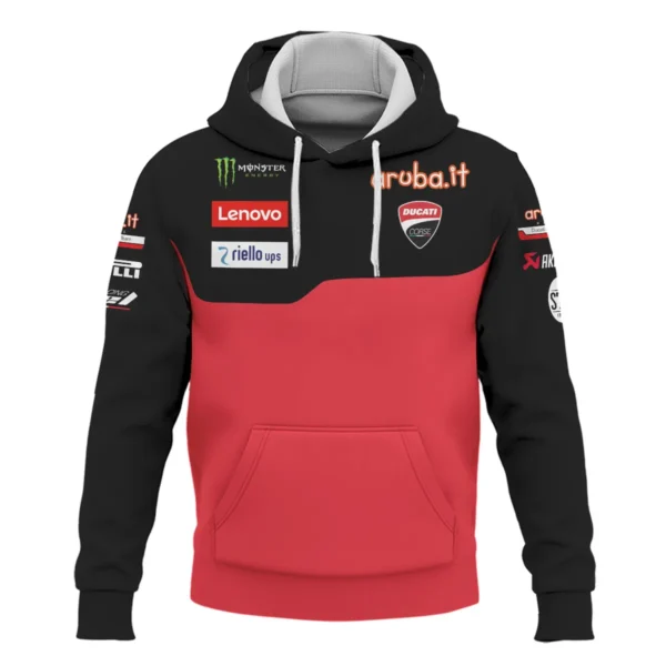 Ducati Lenovo Team Exclusive Logo Hoodie QTVAGP060625A3DUC-HD - Image 2
