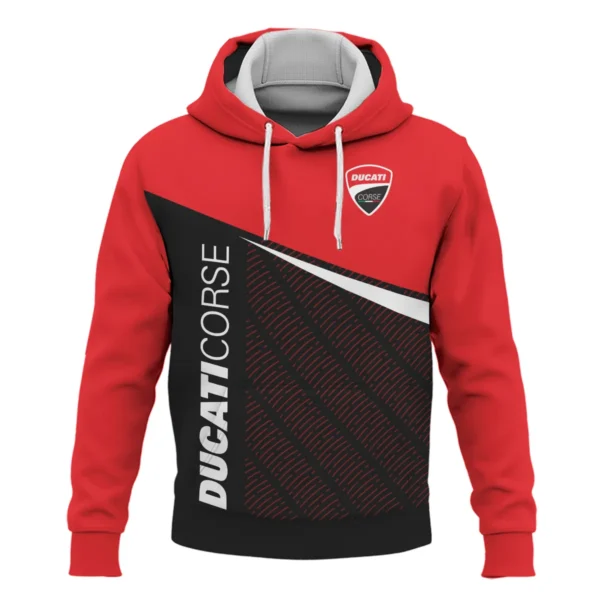 Ducati Lenovo Team Exclusive Logo Hoodie QTVAGP110625A12DUC-HD - Image 2