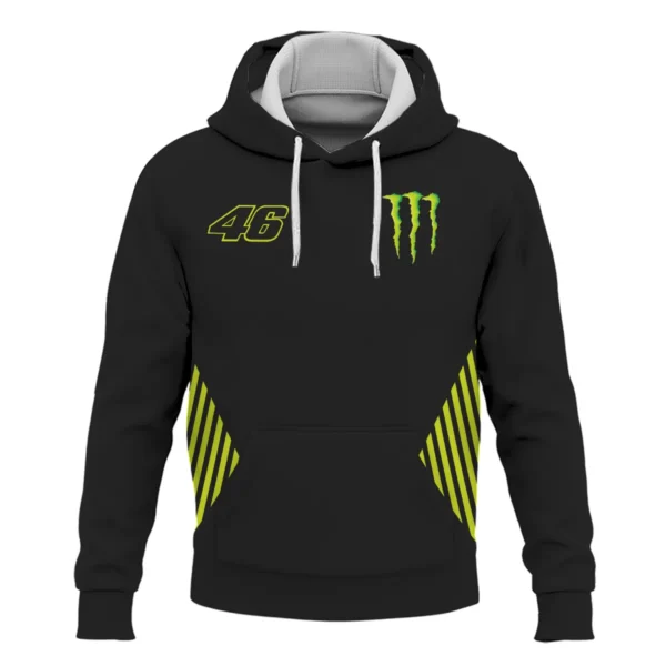 VR46 Racing Team Exclusive Logo Hoodie QTVAGP120625A17VR46-HD - Image 2
