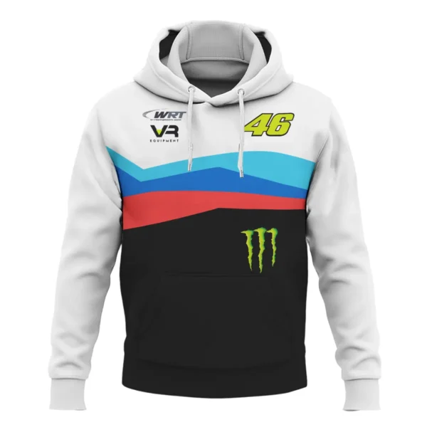 VR46 Racing Team Exclusive Logo Hoodie QTVAGP120625A18VR46-HD - Image 2