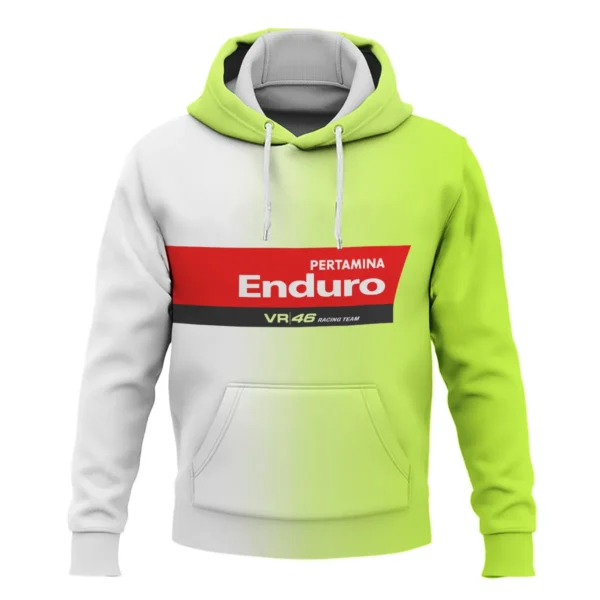 VR46 Racing Team Exclusive Logo Hoodie QTVAGP130625A19VR46-HD - Image 2
