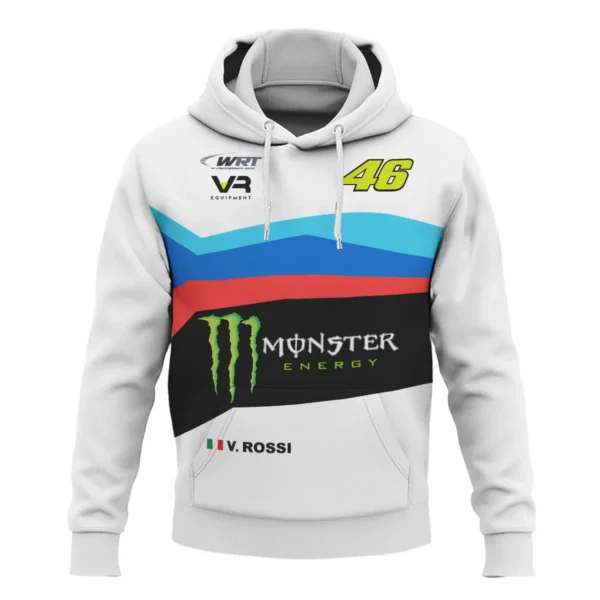 VR46 Racing Team Exclusive Logo Hoodie QTVAGP130625A23VR46-HD - Image 2
