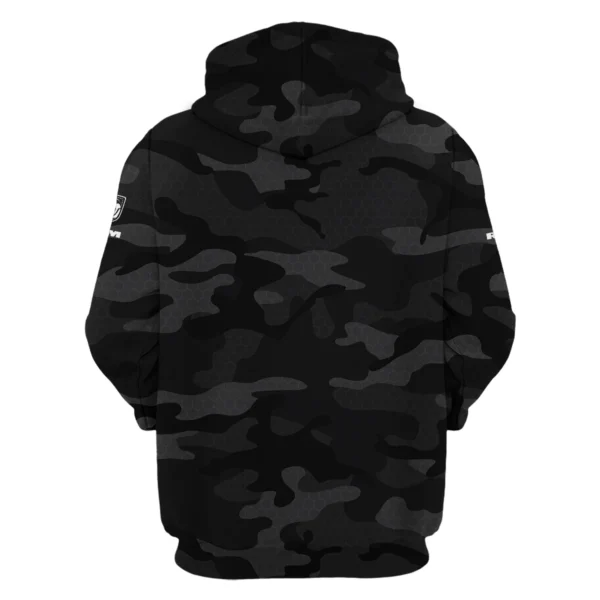 RAM Trucks Exclusive Logo Zipper Hoodie Ute QTUT110625A1RAM-ZHD - Black - Image 2