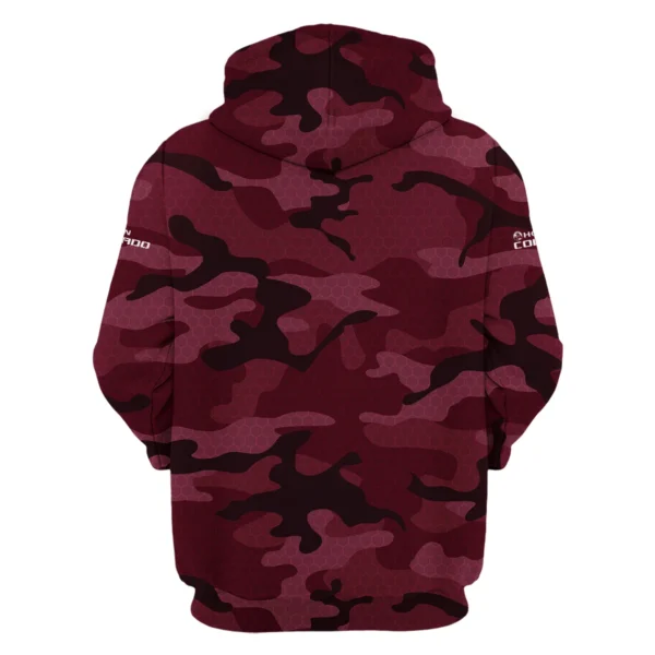 Holden Colorado Exclusive Logo Zipper Hoodie Ute QTUT110625A1HC-ZHD - Maroon - Image 2