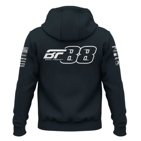 Broc Feeney Red Bull Ampol Racing Exclusive Logo Zipper Hoodie QTRB140525A3-ZHD - Image 3