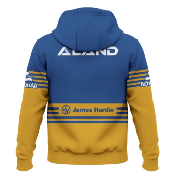 Parramatta Eels NRL Exclusive Logo Hoodie QTVA050625NRL01PAR-HD - Image 3